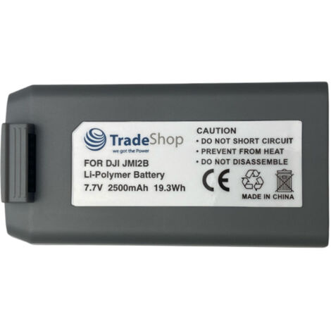 Trade-Shop Li-Polymer Flugakku 7,7V 2500mAh kompatibel mit DJI Mini 2 SE, Mini 2, Mini SE, Mavic Mini 2 ersetzt BWX161-2250-7.7, CP.MA.00000326.01