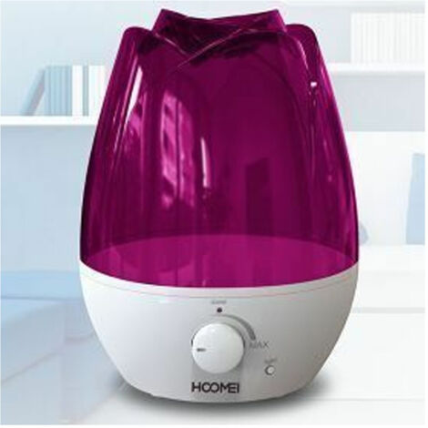 Trade Shop - LUFTBEFEUCHTER 4 LT 25 WATT AROMATHERAPIE MIT 7 VERSCHIEDENEN LED-FARBEN HM-2240 -