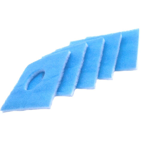 Trade-Shop Luftfilter / Staubfilter / Ersatzfilter kompatibel mit Limodor Limot Lüfterserie F Typ D, LF, ELF ersetzt F-LF/5, 00010 - 5 Stück