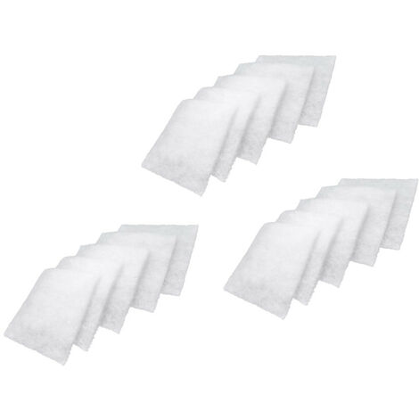 Trade-Shop Luftfilter Staubfilter Ersatzfilter kompatibel mit Lunos Lüfter Serie Saphir Typ 2/FSA ersetzt 034185 / Badlüfter Ventilator Zubehör - 15 Stück