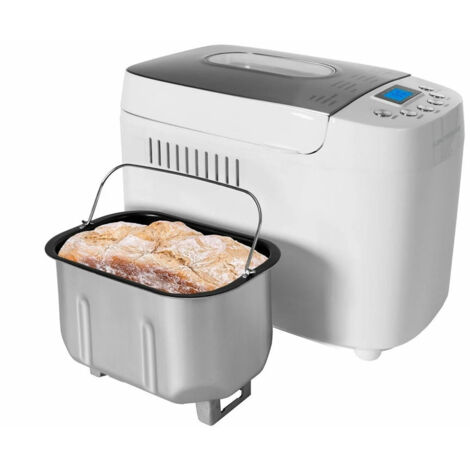 TRADE SHOP - Macchina Del Pane 850 Watt Con 15 Programmi Automatici 3 Pesi Impostabili Display Lcd -