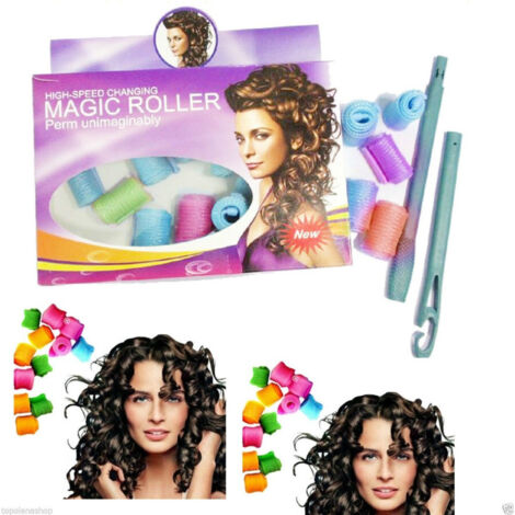 Trade Shop - Magic Roller Bigro De Espiral Suave Rizado Pelo Rizado Perfecto Bujes -