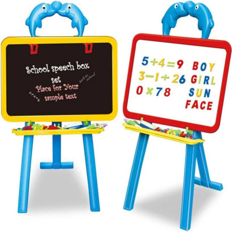 Trade Shop - MAGNETISCHE DISEGINABLE TABELLE FÜR KINDER MIT TRAPIEDE DAY EDUCATIONAL -
