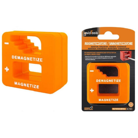 TRADE SHOP - Magnetizzatore/smagnetizzatore Per Cacciaviti Giraviti Pinze Punte Inserti 97682 -