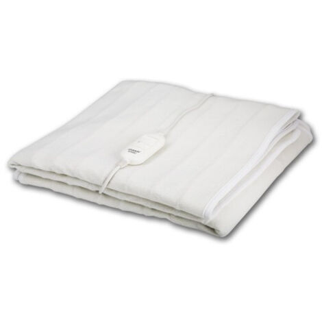 Trade Shop - Manta Térmica Para Dormir, Doble, 120 Vatios, 160 X 140 Cm -