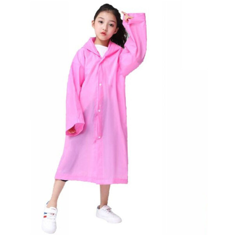 Image of Trade Shop Traesio - Mantella Impermeabile Con Cappuccio Anti Pioggia Bambini Poncho Vari Colori Moda -