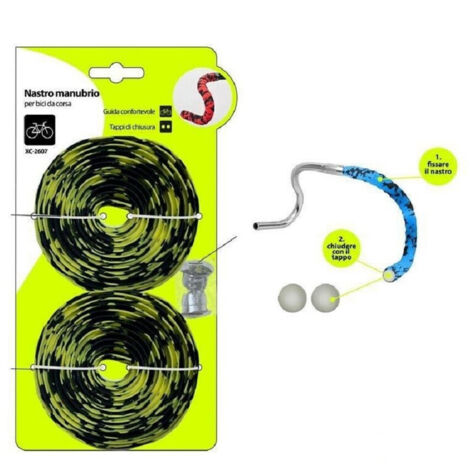 Trade Shop - MANUBRIA NASTRO FÜR BICICLETTA BICICLETTA BY THE UNIVERSAL COURS -