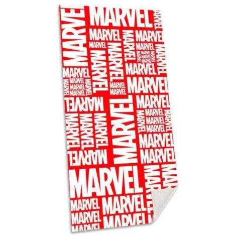 Trade Shop - MARVEL AVENGERS ROTES STRANDTUCH AUS BAUMWOLLE, KINDER-POOL-STRANDTUCH -