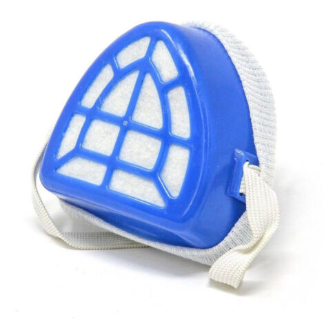 Trade Shop - Máscara De Protección Desechable De 2 Piezas Con Filtro De Polvo Ffp Profesional -