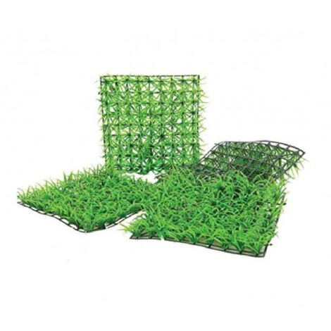 Trade Shop - MATTONELLA IN SINTETICAL ERBA REALISTISCHER GIARDINO 60 X 40 CM -