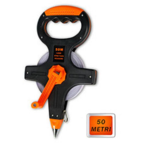 Trade Shop - MESSRAD STAHLBAND 30 ODER 50 METER MIT MESS-MESS-SPITZE -     -50 m  -
