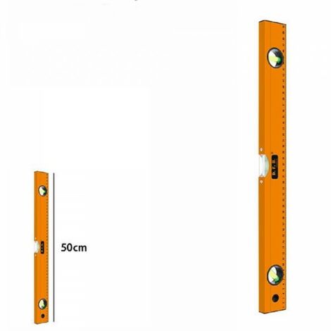 Livella a Bolla con Calamita Magnetica in Alluminio per Misurazione Metrica