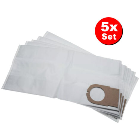 Trade-Shop Micro-Vlies Staubsaugerbeutel Saugbeutel kompatibel mit Alko TNS 30/62, TNS 30/62A, Zyclon TNS 320/62, Zyclon TNS 3002 - 5 Stück