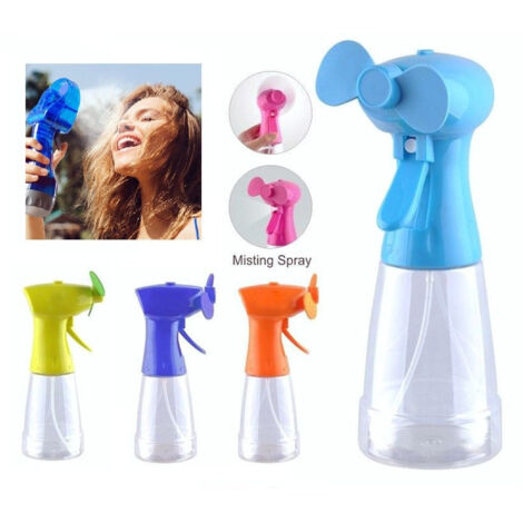 Trade Shop - Mini Aire Acondicionado Ventilador Rociador De Niebla De Agua Para La Playa Piscina -