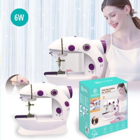 Acquista Sagit Piccola macchina da cucire manuale Mini macchina da cucire  portatile Strumento per cucire manuale