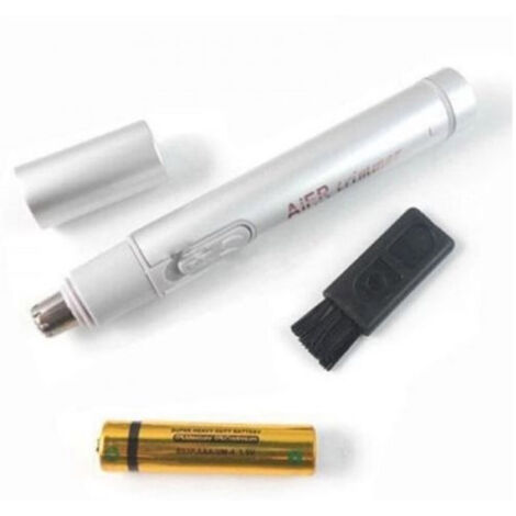 Trade Shop - Mini Micro Rasoio Depilatore Trimmer Peli Naso Orecchie Taglia Pile Da Viaggio -