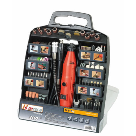 Trade Shop - MINI TRAPANO 135W IN VALIGETTA 300 ACCESSOREN MODELLISMO FA IDA TE PROMKIT300 -