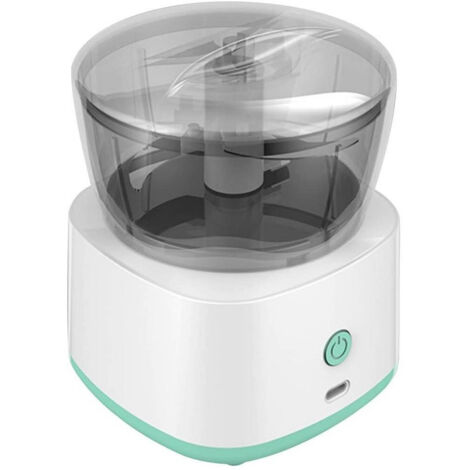 Trade Shop - Mini Tritatutto Elettrico Robot Cucina Miscelatore Alimentare Portatile Senza Fili -