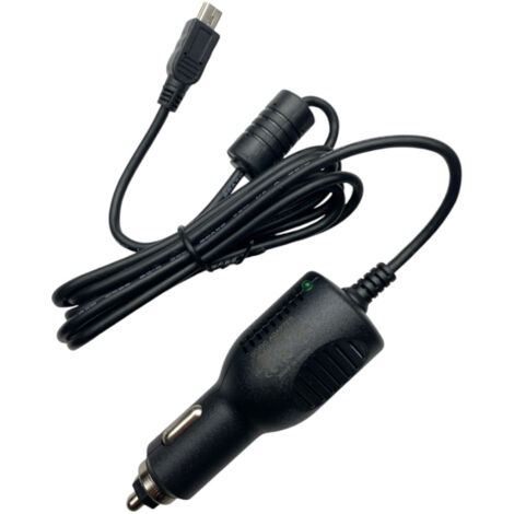 Trade-Shop Mini USB KFZ Ladekabel Ladegerät 12V/24V mit TMC Antenne für Becker Traffic Assist 7827 7914 7926 7927 7928 7977 Highspeed 7934 / Navi