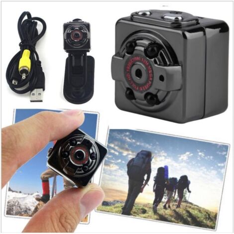 COOLGIRL Videocamera Spia Nascosta Mini Spy Cam 1080 HD 23*23*23