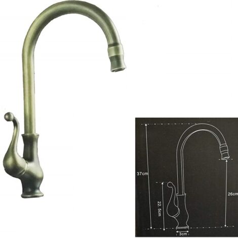 Trade Shop - Deviatore Per Rubinetto Cucina Bagno Doccia Lavandino  Riduttore Ricambio 59416