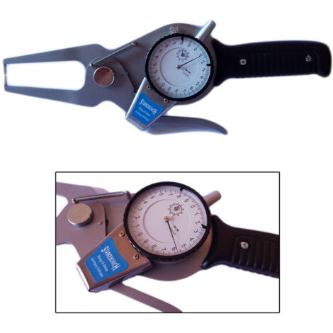TRADE SHOP - Misuratore Rapido Per Esterni Spessimetro Micrometro 0-20mm 0.01mm 70mm -