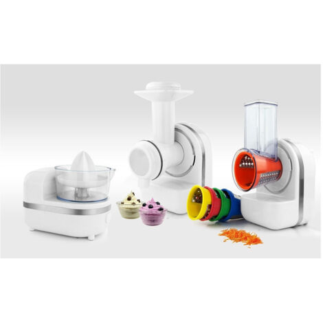 Trade Shop - MIXER 3 IN 1 KÜCHENMASCHINE SAFT MARMELADE DESSERT ENTSAFTER 220-240V 150W -