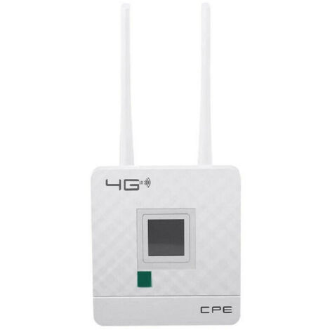TRADE SHOP - Modem Router Per Sim 4g Lte Wifi Hotspot Doppia Antenna Porta Lan Universale Cpe -