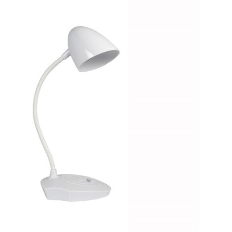 Trade Shop - MODERNE DIMMBARE USB WIEDERAUFLADBARE LED SCHREIBTISCHLAMPE DT-2079 -