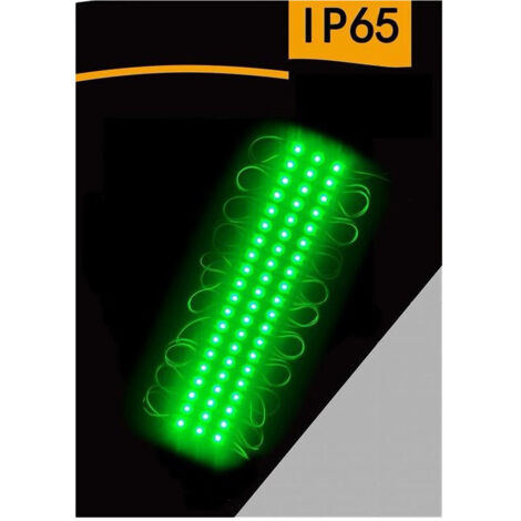 Trade Shop - MODUELLE LED 12V 20 STRISCE 2835 INSEGNE TABELLE VARI TONI LUCE IP65 ABT-2835-6114 -