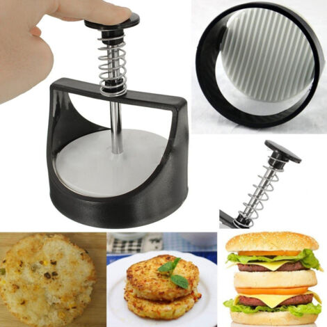 Trade Shop - Molde De Presión De Conejo Para Hamburguesas, Dispositivo De Cocina, Herramienta Para Crear Sándwiches -