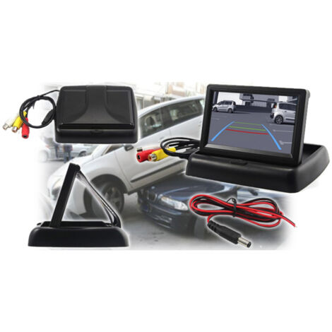 Trade Shop - Monitor Lcd A Scompars Tft 4.3" A Colors Auto Camper For Retromarcy -