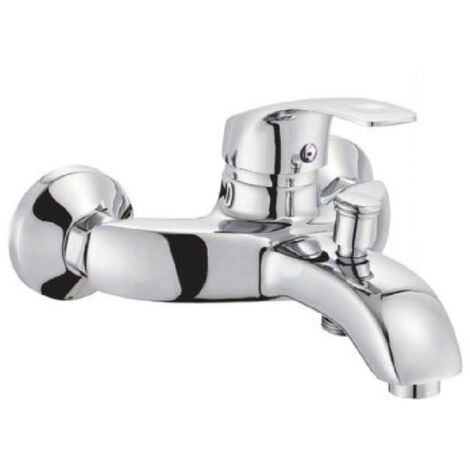 Trade Shop - Monomando Mural Bañera-ducha Modelo Napoli 52329a -