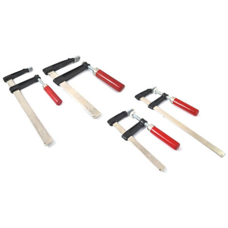 Trade Shop - Morsetto Strettoio Stringente Morsa Falegname Pinze Ganasce A F - -50x150 Mm -