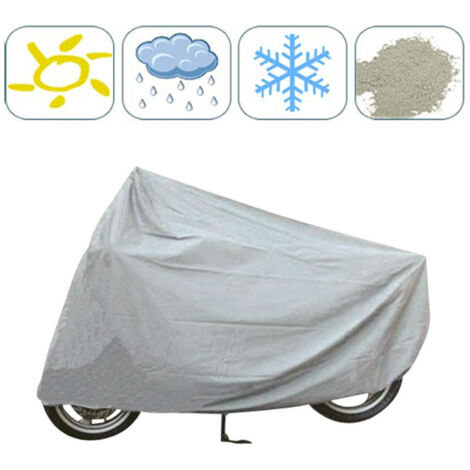 Trade Shop - MOTORRADABDECKUNG MOTORRAD ROLLER FAHRRAD WASSERDICHT 185X97CM UNIVERSALABDECKUNG -