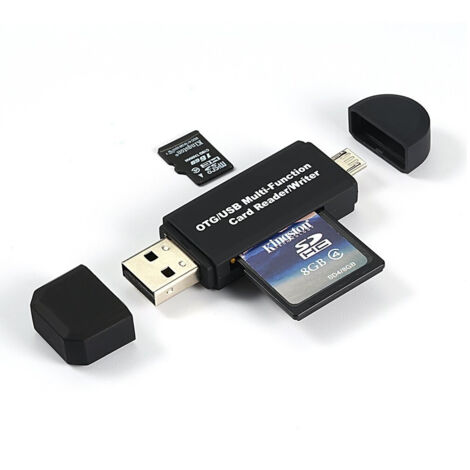 Trade Shop - Multistical Reader With Type-c Microusb Type-c For Macbook -