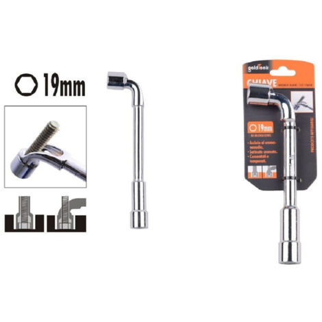 Trade Shop - NACHRICHTEN DER BUSSOLA 19MM EXAGONAL CROMO VANADIO ACCIAIO 91627 FERRAMENT -
