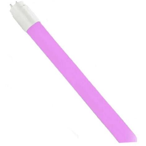 Trade Shop - NEON MATT LED ROSA GRÜN LICHT 18 W RÖHRE T8 VERBINDER 120CM FARBIGES LICHT -
