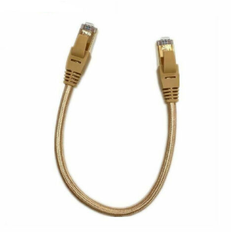 Trade Shop - NETZWERK PATCHKABEL CAT7E MIT RJ45 STECKERN LÄNGE 30CM LINQ IT-7004 -