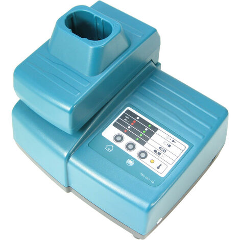 Trade-Shop Ni-MH Ni-Cd Li-Ion Akku Ladegerät 7,2V-18V Ladestation für Makita DK1016DL DK1021DL DK1024D DK1033DL DK2000D 6090DWD 6203D DA312D