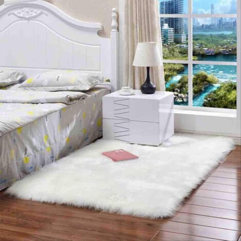 Trade Shop - Niedlicher rechteckiger flauschiger flauschiger teppich wohnzimmer 120x180 cm -