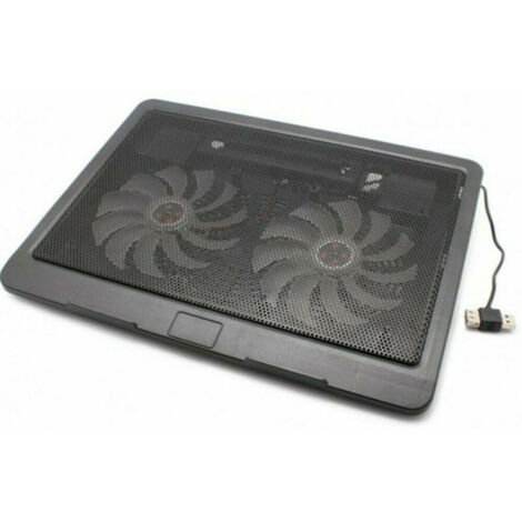 Trade Shop - Notebook Pc Disipador Soporte 2 Ventiladores Usb N192 -