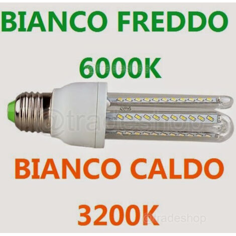Trade Shop - Nueva Lámpara Led E27 3014 Smd 7w Blanco Frío Y Blanco Cálido -