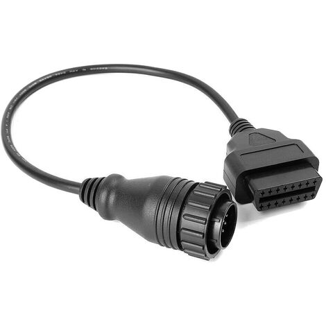 Trade-Shop OBD1 14Pin auf 16Pin OBD2 Diagnose Adapterkabel kompatibel mit Mercedes Vito/Sprinter, kompatibel mit Volkswagen LT