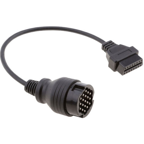 Trade-Shop OBD2 Diagnose Adapter Kabel 6pin auf 16pin Buchse kompatibel mit Porsche 911, 928, 944, 964, 968, 986, 987, 993, 996, 997