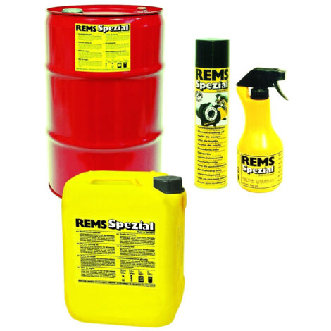 TRADE SHOP - Olio Spezial Minerale Tanica Da 5lt Rems Per Filettare Emulsionante Perr Filiere -