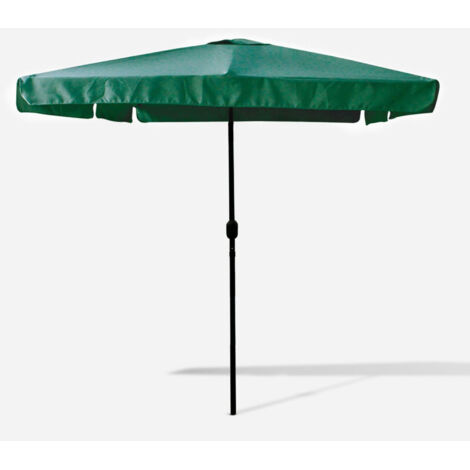 Trade Shop - OMBRELLONE BY GIARDINO 3X4 MT EXTERNAL BALCONE TERRAZZO PATIO VERDE 223235 -