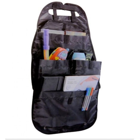 Trade Shop - Organizador De Viaje Plegable Para El Asiento Trasero Sistema Tear-off -