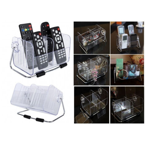 Trade Shop - ORGANIZER ORIENTABILE 6 REGULABLE COMPARTEN CELLULARI ACRILICA -