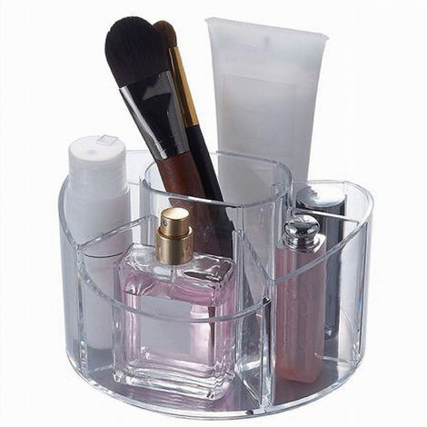 TRADE SHOP - Organizer Trasparente Crilex Per Creme Trucchi Cosmetici Profumi Make-up 59063 -